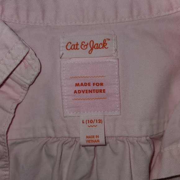 Pink Button Up - Picture 4 of 4